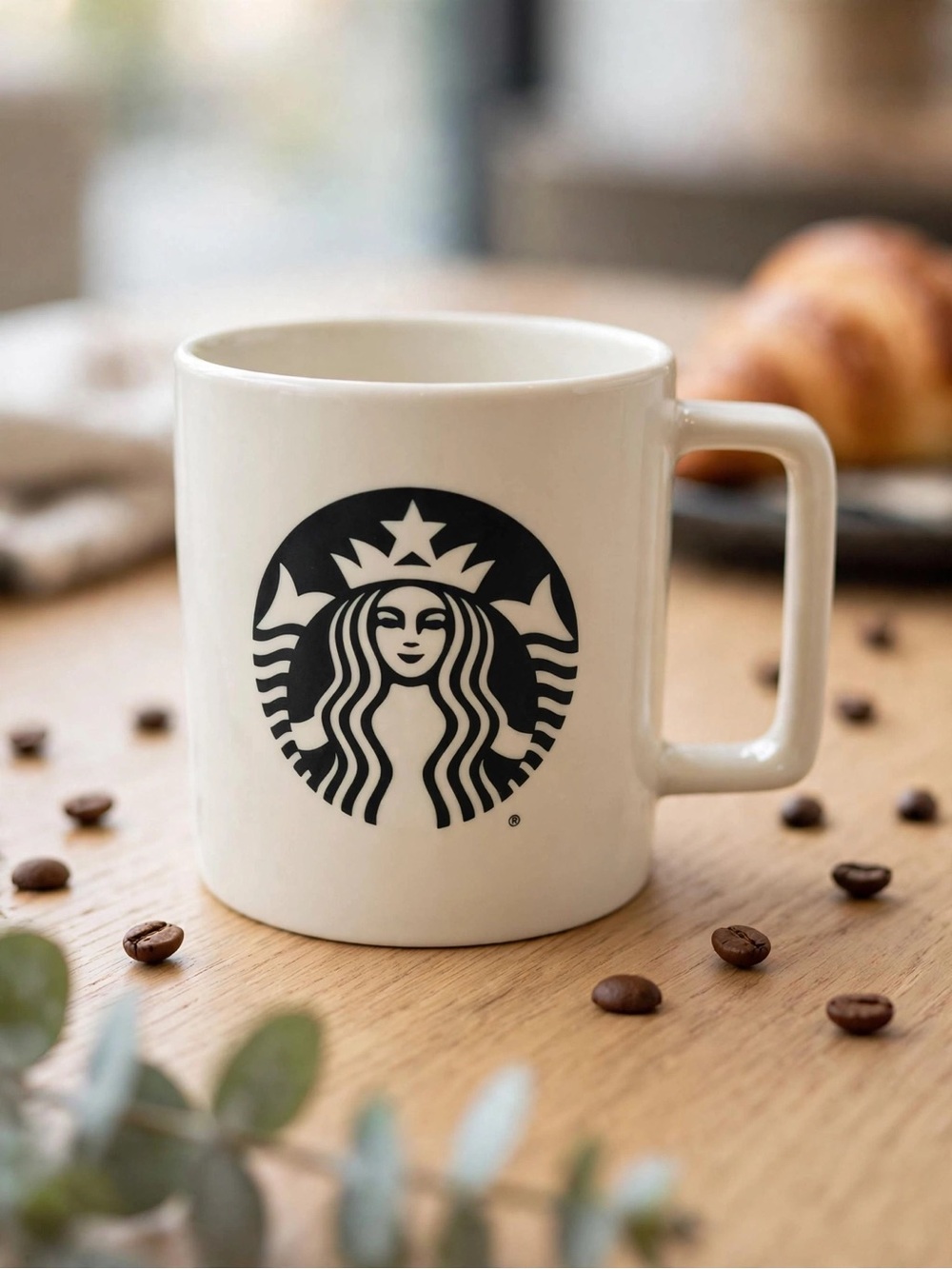 Starbucks Mug with Squared Handle